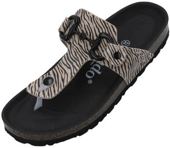 Palado Zehentrenner Kos beige schwarz