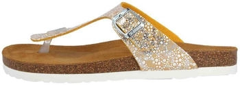 Dr. Brinkmann Zehentrenner gelb 700002-06 große Damenschuhe