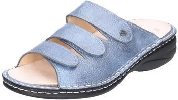 Finn Comfort Hellas Pantolette blau jeans Alfa