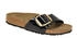 Birkenstock Madrid Big Buckle Pantolette schwarz Lack SCHMAL 1027785