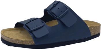 Longo Tieffußbett-Pantolette blau