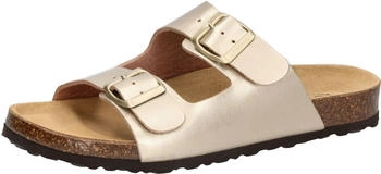 Lico Pantolette Bioline Platino goldfarben