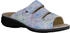 Finn Comfort Hellas Damenpantolette sky blau Leder