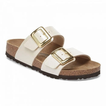 Birkenstock Sidney Cushion Damen Pantolette wei&szlig;