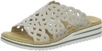 Rieker Pantolette Sommerschuh, Strandschuh, Hausschuh, Keilabsatz, mit