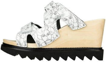 Berkemann Holzschuh Dory Pantolette leder