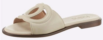 Heine Pantolette beige Leder 97965124-37