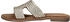 Lazamani Pantolette gold Leder