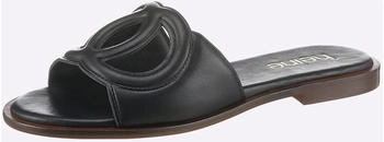Heine Pantolette schwarz Leder 92341137