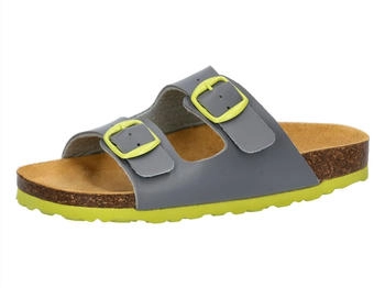 Lico Pantolette Bioline Kids grau