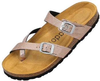 Palado Cres Metallic Pantolette pyth rose