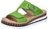 Rieker V7982 Pantolette grün