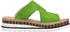 Rieker V7982 Pantolette grün