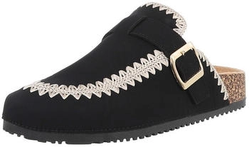 Ital Design Mules offene Ferse 1972 schwarz