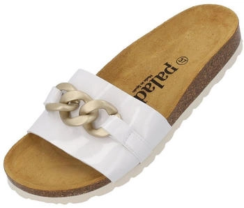 Palado Pantolette 'Gozo' gold weiß