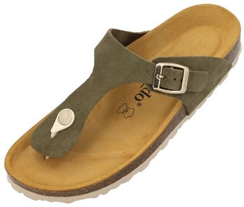 Palado Kos Suede Premium Leather Pantolette khaki