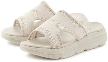 Vivance Dreams Mules Sandale Pantolette Chunky-Sohle und Mesh-Optik VEGAN beige