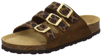 AFS Leder Pantoletten Leo-braun 2133