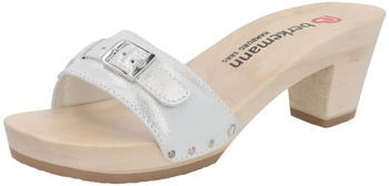 Berkemann Peggy Pantoletten silber glitter 021