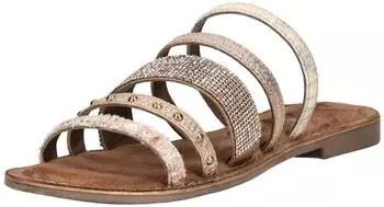Lazamani Pantolette Leder Rose