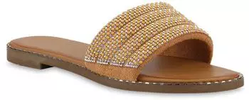 VAN HILL Pantolette 841654 hellbraun