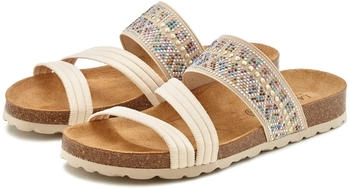 Lascana Pantolette Mule Sandale beige