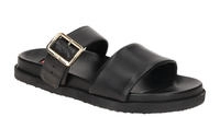 H&ouml;gl Leder-Pantoletten "Greta" in Schwarz - 36
