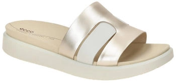 Ecco Flowt Pantolette beige metallic 273743