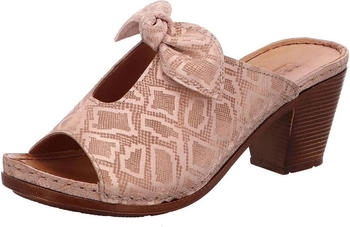 Gemini Snake Pantolette rosa