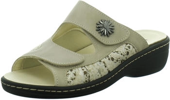 Longo Damen-Bequempantolette taupe b beige