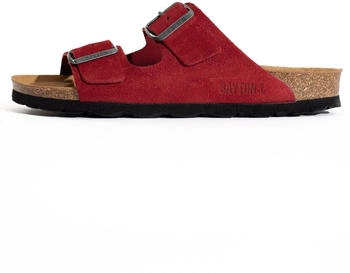 Bayton Pantolette 'Atlas' braun rot