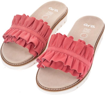 Ara Pantolette gerafft fuchsia