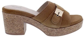 Scholl Ophelia Cognac Veloursleder hellbraun