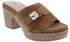 Scholl Ophelia Cognac Veloursleder hellbraun
