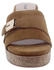 Scholl Ophelia Cognac Veloursleder hellbraun