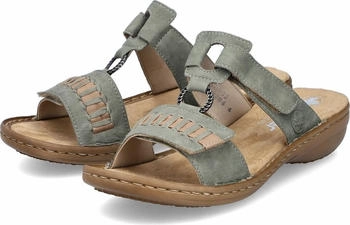 Rieker Pantoletten 60881-52 grün