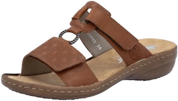 Rieker Pantolette braun cognac