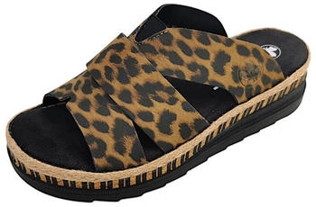 Rieker Damen Pantolette schwarz