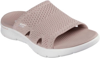 Skechers GO WALK FLEX SANDAL-ELATION Keilabsatz Sommerschuh rosa hellrosa