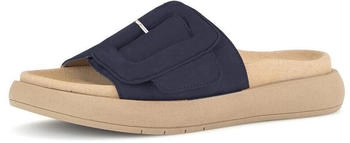 Gabor Pantolette blau schwarz 63 751 16