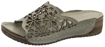 Andrea Conti Pantolette Flacher Slipper avocado
