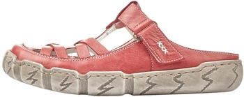 Rieker L0396-33 Pantoletten rot