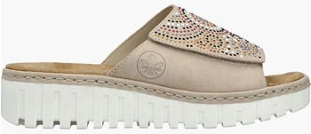 Rieker V1395 Pantolette beige