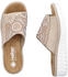 Rieker V1395 Pantolette beige