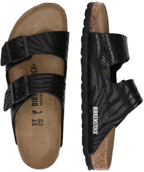 Birkenstock Arizona Synthetik zebra black (schmal)