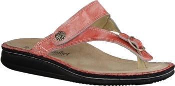 Finn Comfort Alexandria Soft Sandale coralle rosa Lackleder