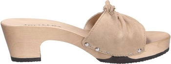Softclox Pantolette hoher Absatz 45mm taupe