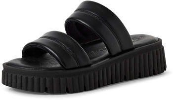 Tamaris Leather Mules (1-27208-44) black