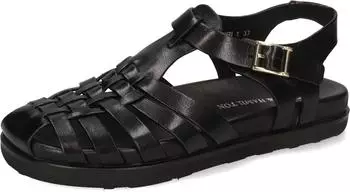 Melvin & Hamilton Leder-Halbsandalen 'Siri' schwarz