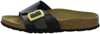 Birkenstock Catalina Luxe Buckle Birko-Flor graceful licorice (schmal)